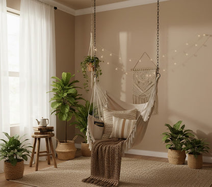 BohoChill rustritueel ~ 7 minuten Reset in je hangstoel